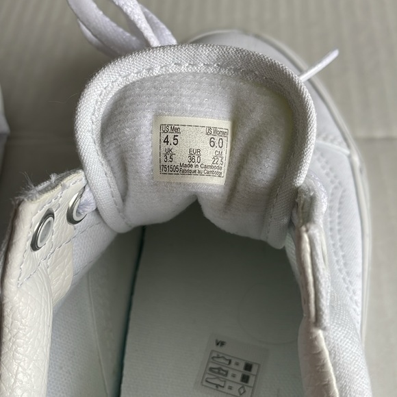 Vans Old Skool White size 6 size 4.5 - Picture 7 of 7